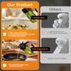 COOLMI 2-in-1 Olive Oil Sprayer and Dispenser Bottle Set