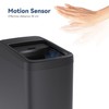 ELLO&ALLO Garbage Can Motion Sensor Trash Can 13 Gallon for