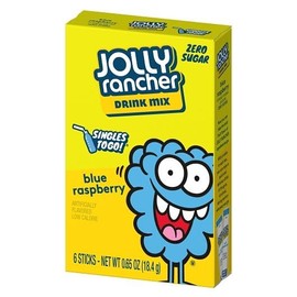 SINGLES TO GO! Jolly Rancher Singles To Go 6 Pack (Blue Raspberry)