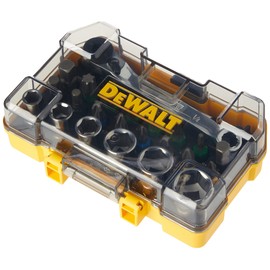 Dewalt DT71516-QZ 24 Piece High Performance Socket and Screwdriving Set (DT71516); long-living sockets; (24 pieces); with case
