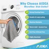 AIDEA Microfibre Dish Cloths Pack of 8, Tea Towels Super