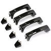 KUAFU Exterior Door Handles Compatible with 2006-2010 Hummer H3, 2009-2010