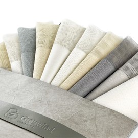 Graywind Fabric Sample for Manual Transparent Vertical Blinds