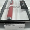 Sheaffer Award Red Fountain Pen Medium Nib Blk Ink W/Giftbox