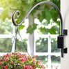 Lifyzoon Swivel Bird Feeder Hanger Hook: 2Packs 12Inch Swivel Hanging