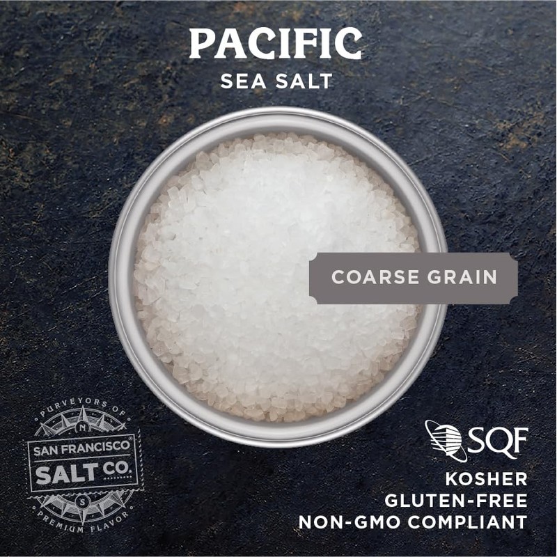 Gourmet Sea Salt - 5 lbs. Bulk Medium Coarse Grain