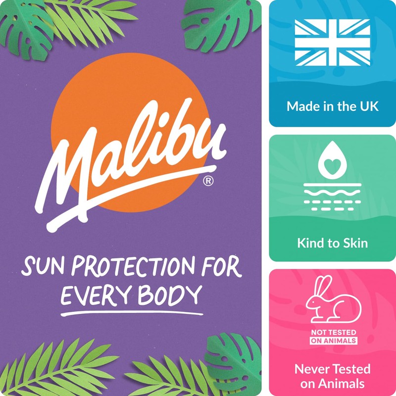 Malibu Fast Tanning Waterproof SPF 2 Bronzing Body Butter with