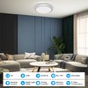 OOWOLF LED Ceiling Light, 40W 15.4 Inch Dimmable Ceiling Light