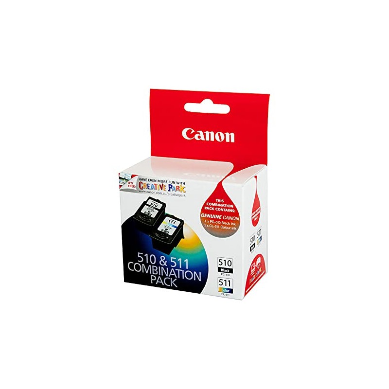 Canon Combo Pack (1 x PG510 Black and 1 x