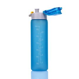 Majestic Sport Okosei Water Bottle, 750 ml, BPA-Free, Tritan, Gym Bottle, Sports Bottle for Bicycle, Outdoor, Fitness, Lightweight, Shockproof, Reusable, Blue