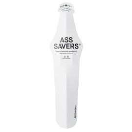Ass Saver Regular Bike Rear Saddle Mounted Mudguard 2017 - White