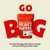 Peace Coffee Decaf French Roast | 5 lb Ground Dark