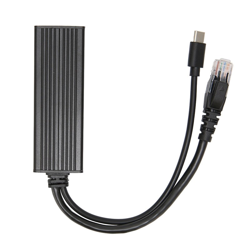 POE Splitter Metal Shell Design 5V 2.5A Type C Interface