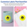 Avery Printable Round Scalloped Labels with Sure Feed Technology, 2-1/2"