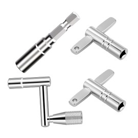 Drum Key Set, Speed Drum Key, Standard Drum Keys And Drill Bit Drum Key Tuner Percussion Hardware Tool for Drum Accessories