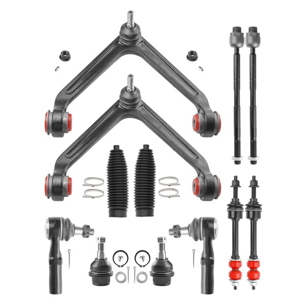 2WD Front End 12pc Suspension Kit for 2002 2003 2004