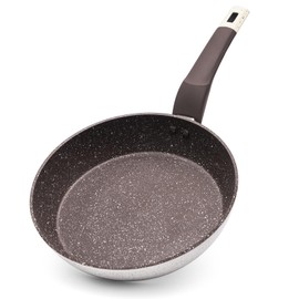 Boryenty Non Stick Frying Pan - 9.4" Healthy Ceramic Skillet with Stay-Cool Handle, Non Toxic Egg Pan, PFOA-Free