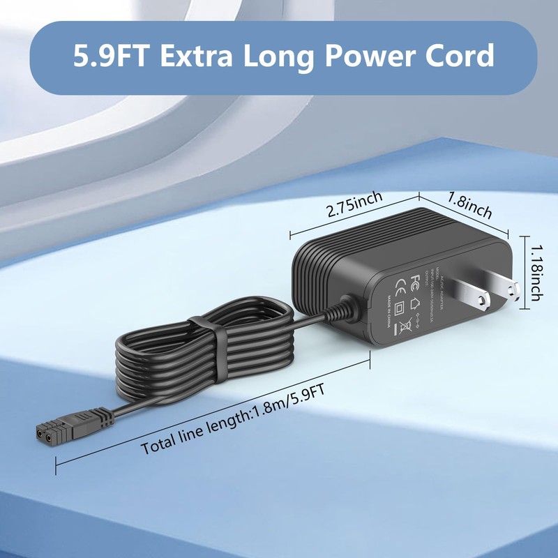 21.5V Charger for Handheld Pool Vacuums Compatible with Enhulk PCT403T