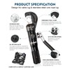 CHANHYD Hydraulic Crimping Tool & Cutter - 8 US TON,
