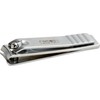 Remos Nail Clippers for Fingernails with Curved Blade Made of