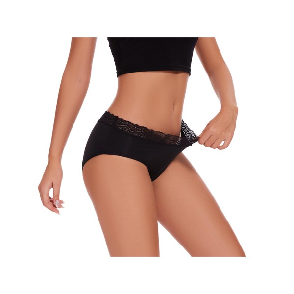 Incontinence Underwear for Women Absorbent, Reusable Leakproof Panties Protective Briefs