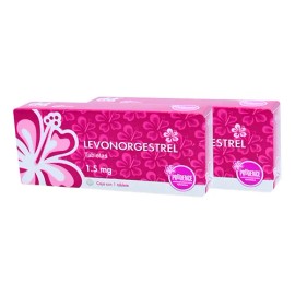 Levonorgestrel Caja Con 1 Tableta 1.5 Mg 2 Pack