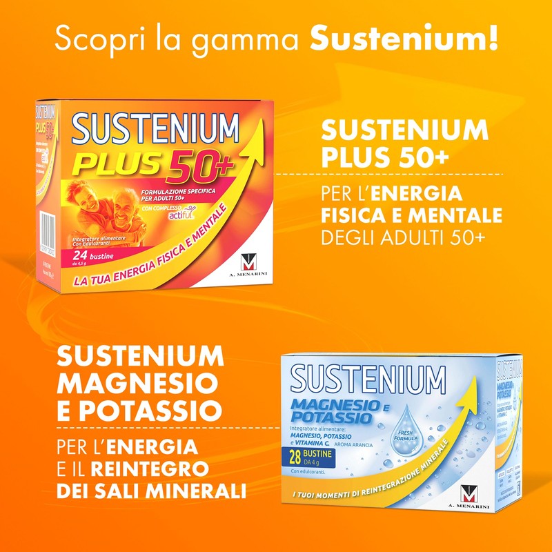 Sustenium Plus - lntegratore energizzante a base di uno specifico