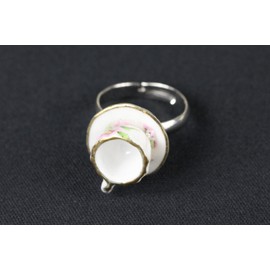 Miniblings Coffee Cup Coffee Cups Mugs Gold Edge Ring Ring Ring Couple Ring Best Gift!