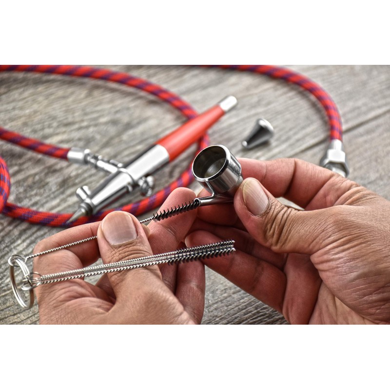 SE Brush Cleaning Sets Nlylon Bristles Varying Sizes for Versatile