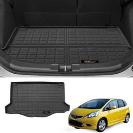 for 2009-2013 Honda Fit Cargo Mats Trunk Liner All Weather TPE Rubber Protection Mat (for 2009-2013 Honda Fit Cargo Mats)