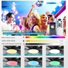 52inch Black Ceiling Fans with Lights and Remote/App Control, Low