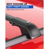 Wonderdriver 300lbs Roof Rack Cross Bars for Toyota 4Runner 2010-2024
