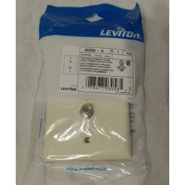 Leviton Almond Combo Phone/Cable Jack 40259
