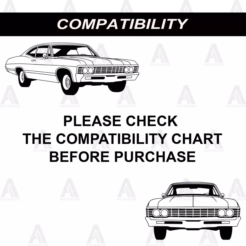 AUTOACER - 4pc Front Outer & Rear Torque Tie Rod