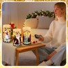 Retisee 3 Pcs Christmas LED Flameless Candles with Remote Timer