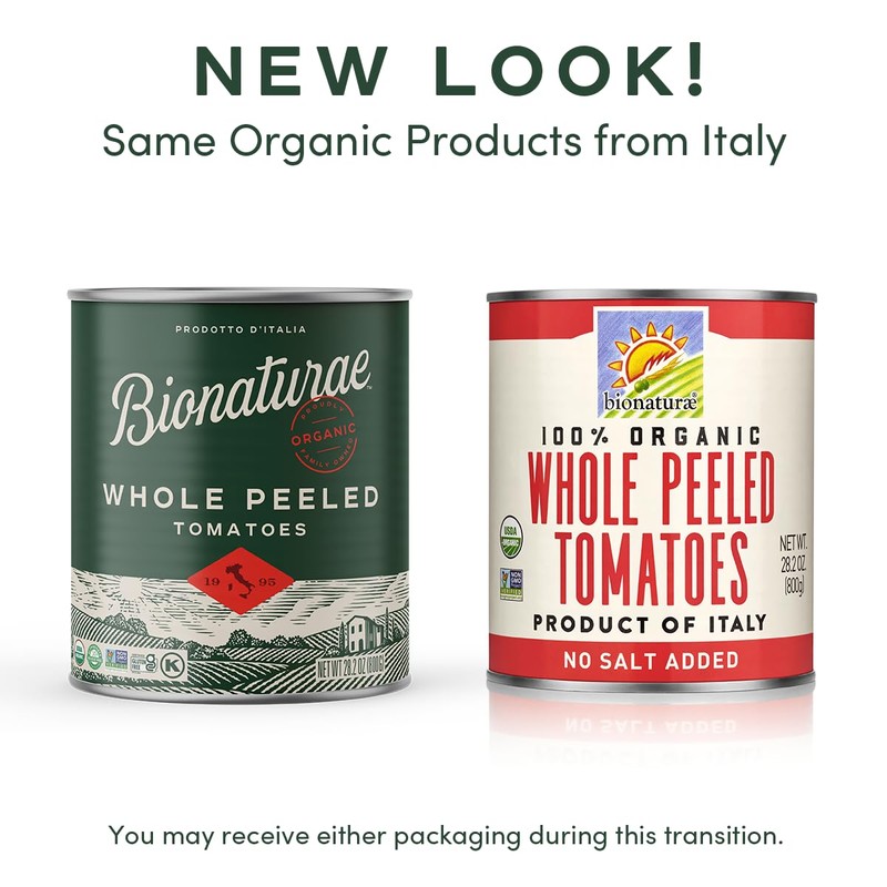 Bionaturae Organic Whole Peeled Tomatoes - Whole Peeled Tomatoes Canned,