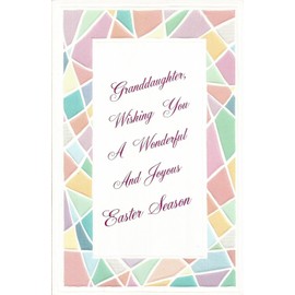 Granddaughter, Wishing You A Wonderful And Joyous Easter Season (E3)