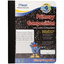Mead Primary Composition Book, 100 Sheets, Ruled - 2 pk.