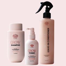 The Trio – Complete Haircare Set with Scalp Activating Tonic, Scalp Activating Shampoo & Nutritive Leave-In Conditioner for Stronger, Healthier Hair and Scalp Care