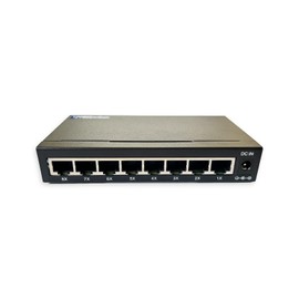 JM-Byte 8-Port Gigabit Desktop Ethernet Switch, Unmanaged Network Switch, 8 × 10/100/1000Mbps Ports, Auto-MDI/MDIX, IEEE 802.3X, Plug & Play, No Configuration Required, Metal Case (JM-CN2057-G)