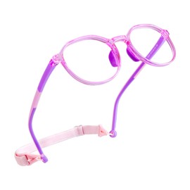 LifeArt - Gafas de bloqueo de luz azul para niños, filtro 85% de luz azul nociva, antifatiga ocular y borrosa, gafas de computadora (púrpura)