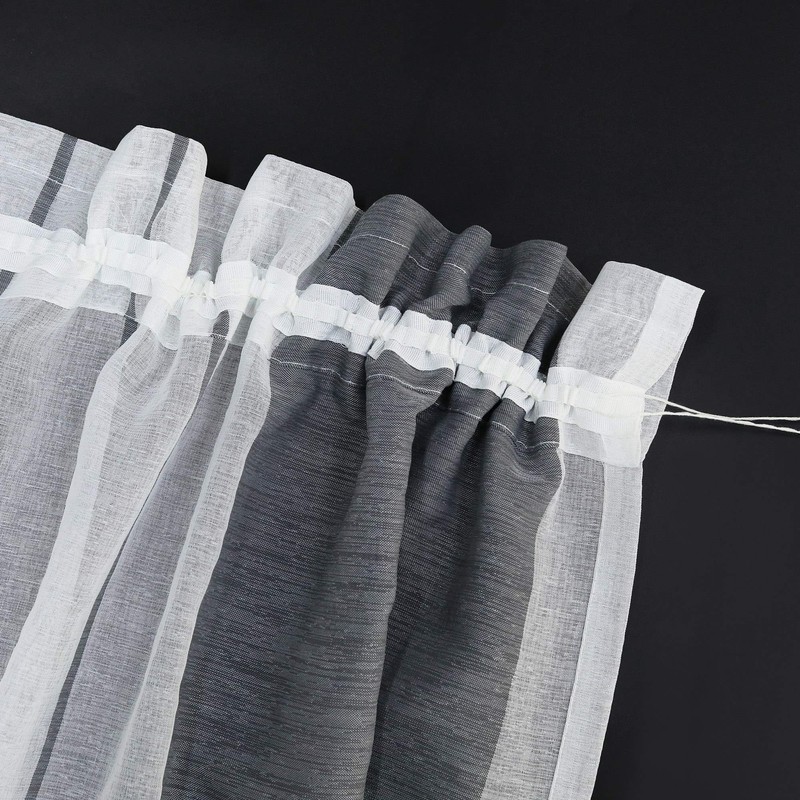 Heichkell Panel Curtain with Striped Design