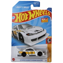 Hot Wheels LB Super Silhouette Nissan Silvia, Turbo 6/10 - Nissan Silvia [White]