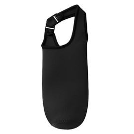 GISELLE Holder for Plastic Bottles, Bottle Cover, Case, Retains Cold and Heat, Flask, Up to 22.0 Fl Oz (650 mL), Lunch Box Accessory, Outdoor, Camping, Leisure, Picnics, Trips, Black, No Initial