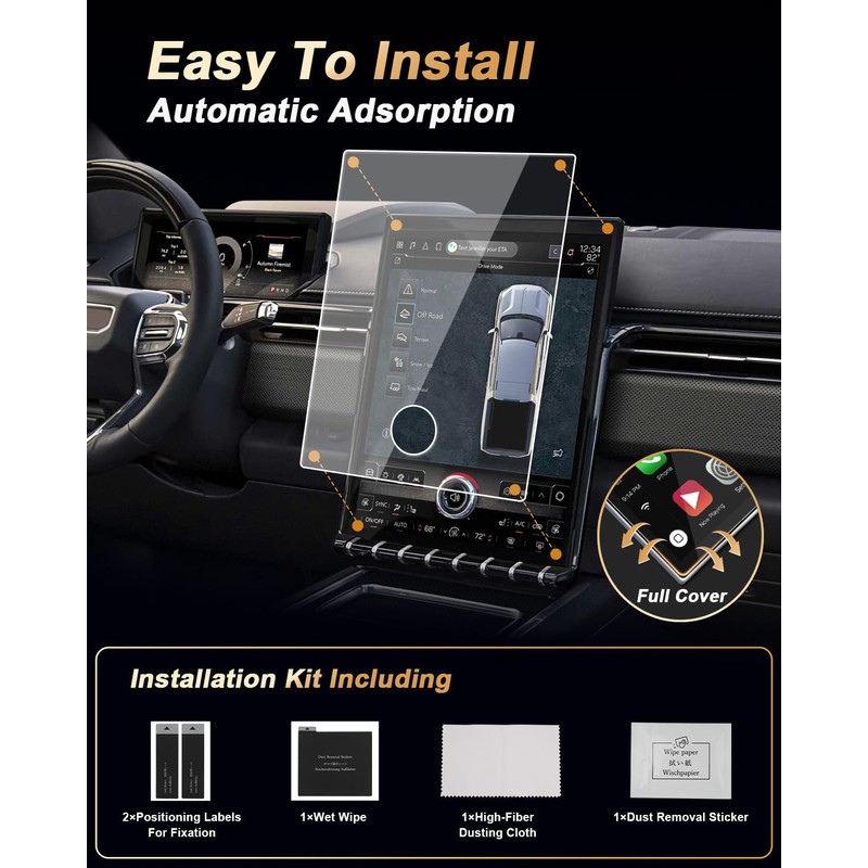 2026 GMC Yukon Screen Protector - For 2025-2026 GMC Yukon/Yukon