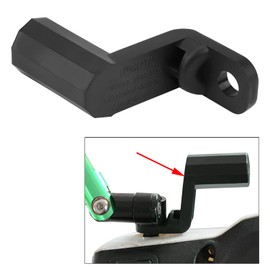 Madezz Motorcycle Mount Extension Holder, Multi-functional Rearview MirrorBracket for Cell Phone GPS