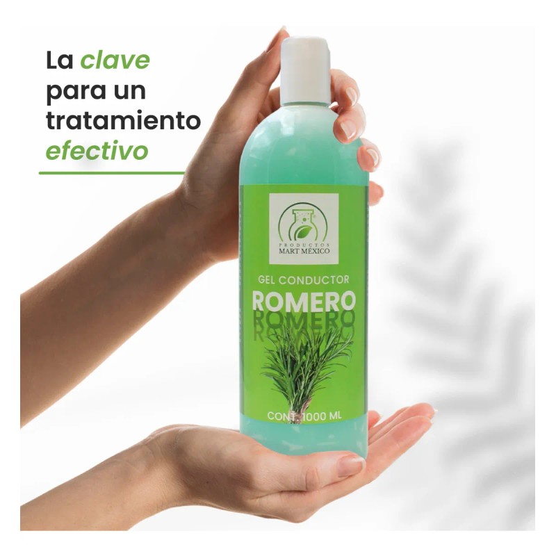 Gel Conductor De Romero Facial & Corporal Aparatología 1 L