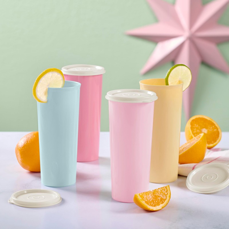 Tupperware Tumbler Set, 12 Count, Dishwasher Safe and BPA Free