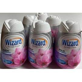 Wizard The Magic of Fresh gel Air Freshener, solid air freshener 7.8 oz Cherry blossom (Pack of 12)