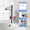 Automatic Touchless Bathroom Sink Faucet Sensor Motion Activated Commercial Hands